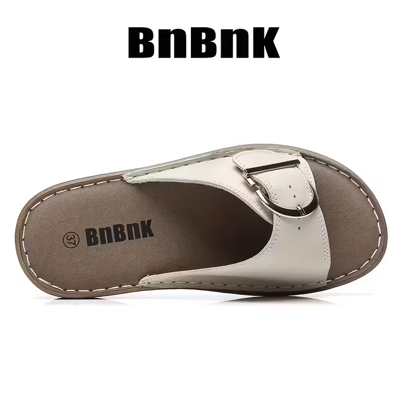 Sandales cuir - Vue arrière